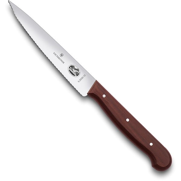 Swiss Army Brands 2023 Victorinox 40003 Kitchen Wood Steak, 40.75In Blade, Serrated, Spear Point VIC-5.2030.12 - main
